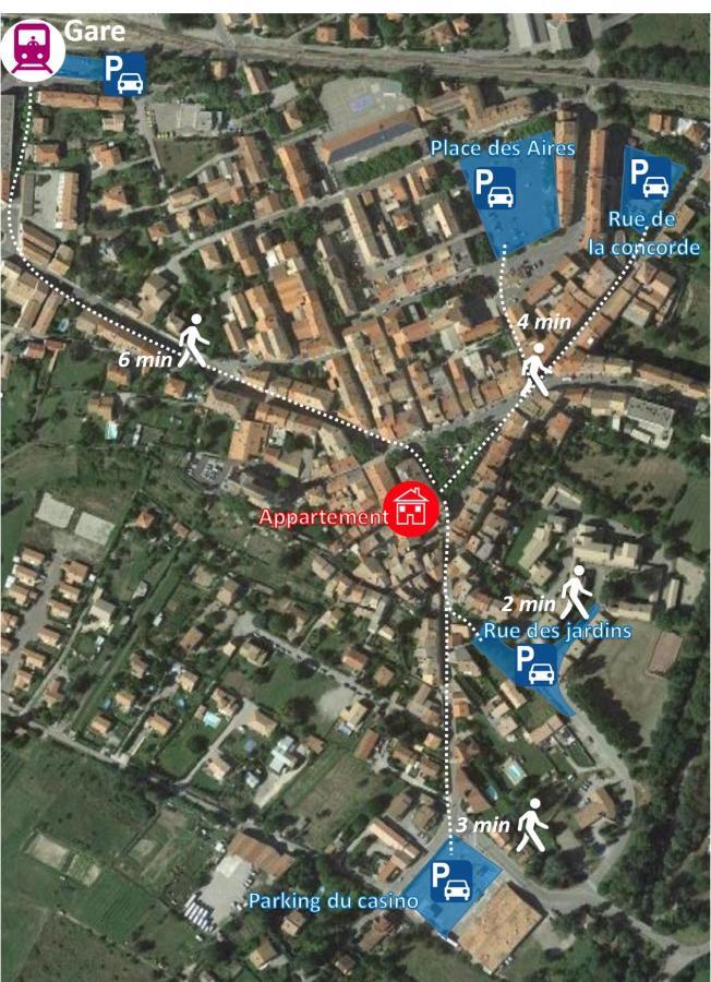Appartement 4 Pers Plein Centre Ville, Wifi, Balcon Laragne-Monteglin Eksteriør billede